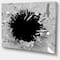 Designart - Abstract Broken Wall 3D Design - Abstract Canvas Wall Art